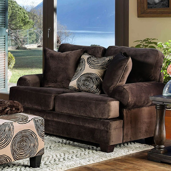 Bonaventura Brown Love Seat image