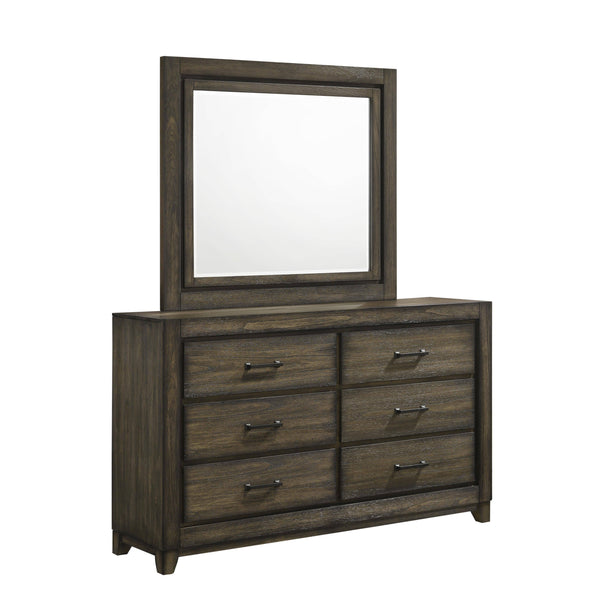 ASHLAND MIRROR-RUSTIC BROWN image